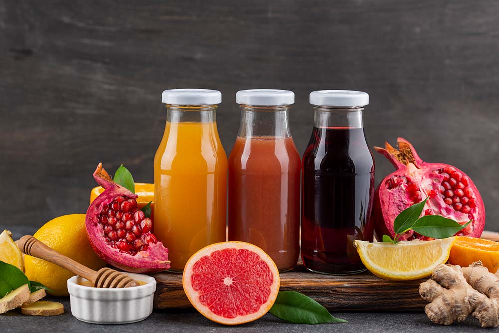 healthiest types of juice